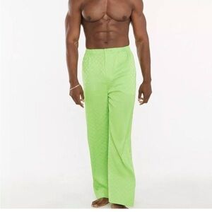 🔥Savage x Fenty Satin Jacquard Logo Lounge Pants🔥 LIKE NEW